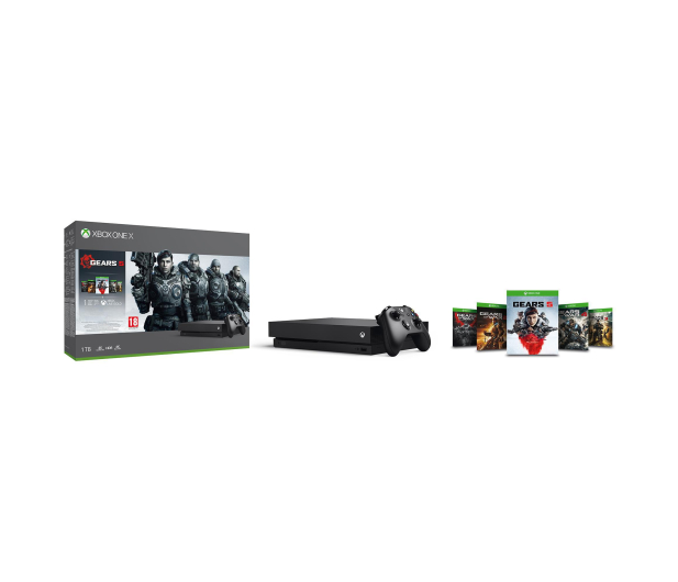 Microsoft Xbox One X 1TB + Gears 5 + kolekcja gier Gears of War - 1465718 - zdjęcie 5